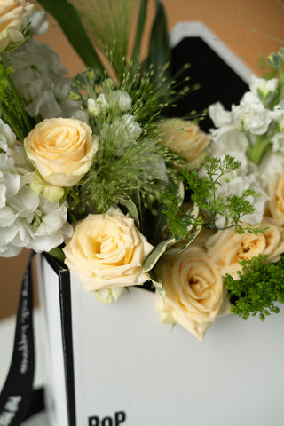 Meadows of White Flower Box